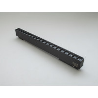 Лінійний трековий світильник для магнітної системи, 24 Вт, чорний Diasha QY-CX35-538P-BK