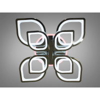 Cветодиодная люстра Diasha 8073/4+4BHR LED 3color dimmer 