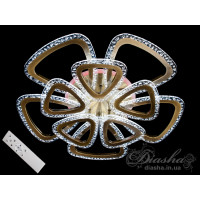 Cветодиодная люстра Diasha QX2524/5+5BR LED 3color dimmer Cветодиодная люстра Diasha QX2524/5+5BR LED 3color dimmer