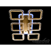 Люстра в квартиру потолочная светодиодная 75W Diasha QX2517/6SLED3colordimmer