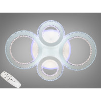 Люстра в спальню с пультом управления Diasha MX2745/2+2WHLED3colordimmer