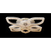 Светодиодная люстра LT8005/4+4 LED (WT) Splendid-Ray
302021
