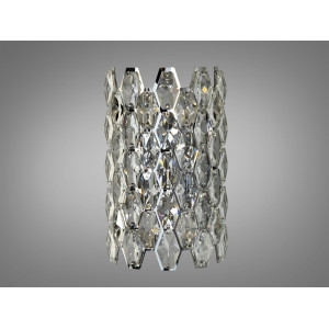 Настінний світильник Diasha 9136B420 срібний кришталь Diasha 9136-B260CH