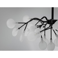 Люстра декоративная  30 лампочки Diasha 886-30ABK