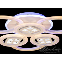 Cветодиодная люстра в зал Diasha AD8200/3+3WH LED 3color dimmer  