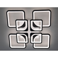 LED люстра 150W Diasha 8060/4+4BKLED3colordimmer