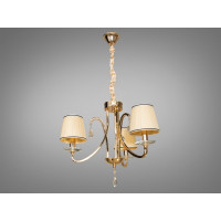 Люстра в спальню с абажуром и ночником Diasha 2955-3 Люстра в спальню с абажуром и ночником Diasha 2955-3