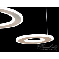 LED люстры подвесные Diasha 7146/3WH  