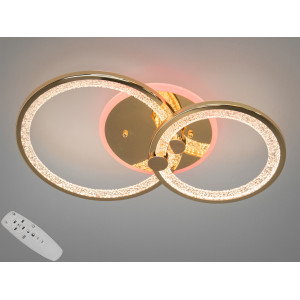 Люстра в спальню с пультом 55W 8180/2GLED3colordimmer