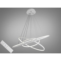Люстра светодиодная декоративная кольца  Diasha MD9079-3WH-800+600+400 dimmer 