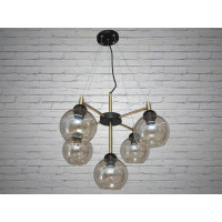 Люстра лофт на 5 ламп Diasha 7505/5GD