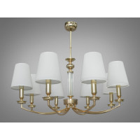 Люстра в зал спальню с абажурами Е14 Diasha 1017/8G