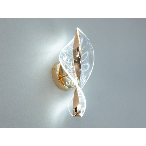 Декоративний світлодіодний світильник на стіну, 6Вт, золото Diasha F3851-4 Декоративний світлодіодний світильник на стіну, 6Вт, золото Diasha F3851-4