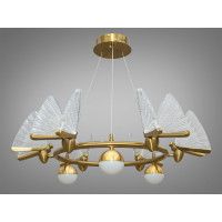 Стильна світлодіодна люстра підвіс для дитячої кімнати "Метелики", 50W Diasha YY8022-6G