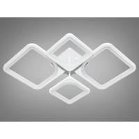 Люстра стельова LED Diasha 8060 біла 60 Вт пульт Diasha 8060/2+2WH