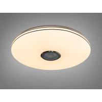 Смарт LED люстра біла 80 Вт RGB з Bluetooth Diasha DB-8310/500RGB+MP3