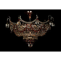 Хрустальная люстра L8440/6 (FGD+WT+BR) (Золото, белый, коричневый) Splendid-Ray
204070