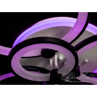 Светодиодная люстра в спальню Diasha 8022/6BKLED3colordimmer