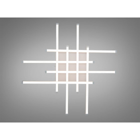 Світлодіодна стельова люстра біла 8 модулів 90 Вт Diasha SX812/8WH