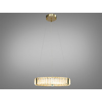 Хрустальная светодиодная люстра в спальню 40см Diasha 81028-400G