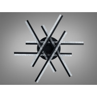 Стельова світлодіодна люстра чорний 86 W Diasha MX3087/6BK