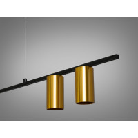 Колоритна новинка, елітна люстра в стилі Лофт, 4 лампи, бронза+чорний Diasha SY1113-4GAB+BK