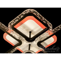 Cветодиодная люстра Diasha QX2519/2+2BK LED 3color dimmer 
