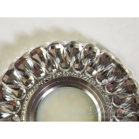 Точечный светильник врезной с лед подсветкой Diasha 7758WH 