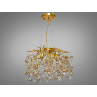 Яркая люстра золото Diasha 601-450GD