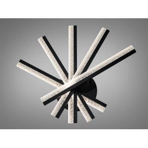 Стельова LED люстра Diasha чорна 70 W Diasha MX3072/5BK