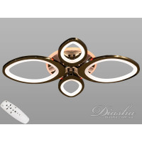 Светодиодная люстра в спальню Diasha 8059/2+2BKLED3colordimmer