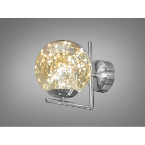 Вражаюче, колоритне LED бра "Бульбашки", 6 Вт, срібного кольору Diasha B2101DHR