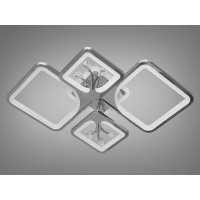 Люстры потолочные светодиодные с пультом Diasha 8157/2+2 HR LED 3color dimmer 