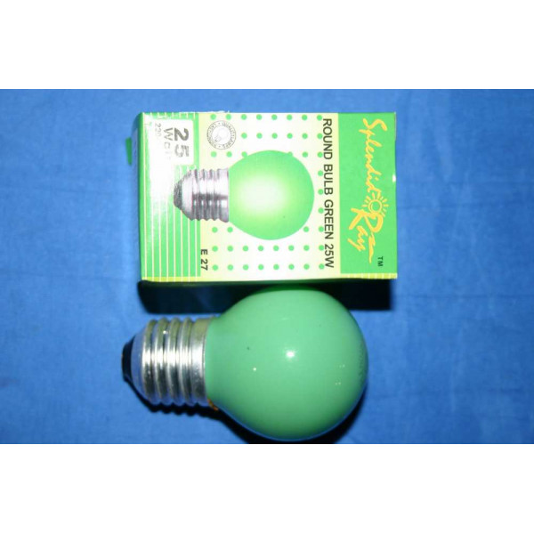 Лампа накаливания P45  25W  E27  GREEN Splendid-Ray
33032