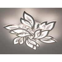 Красива Led люстра з пультом, диммером, підсвічуванням, 140W, хром Diasha 8165/6+3HRLED3colordimmer