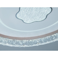 Люстра стельова LED Diasha біла квітка без пульта Diasha WG5157/BWH