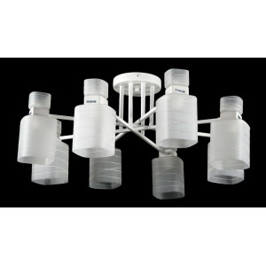 Люстра с плафонами  L07508/8 (WHITE) Splendid-Ray
1002556
