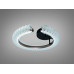 Стельова LED люстра півкільце шампань 50 Вт Diasha 2509/500CG Стельова LED люстра півкільце шампань 50 Вт Diasha 2509/500CG