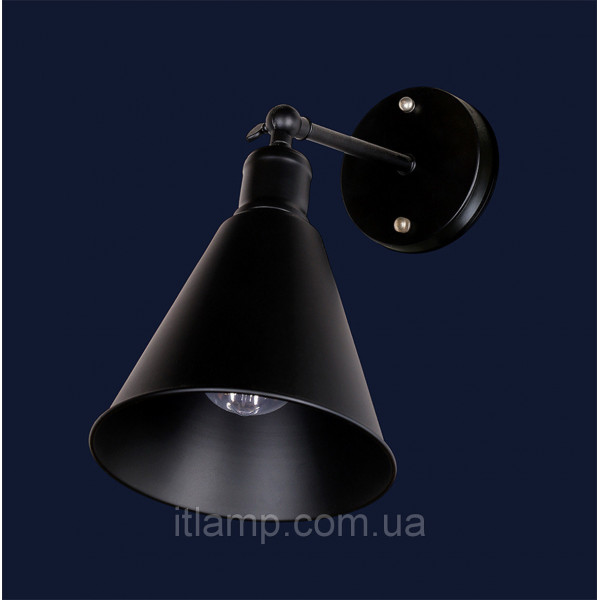 Бра настенный светильник в стиле лофт Levistella 707W101-1 BK