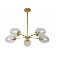 Люстра молекула Levistella 7526039-5 GD+CL