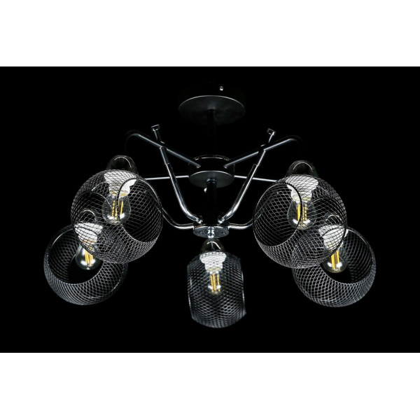 Люстра с плафонами  LGH51372/5 (BK+CR) Splendid-Ray
286374