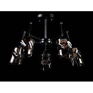 Люстра с плафонами  L6013/5 (CR+BLK) Splendid-Ray
260741