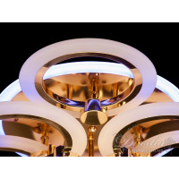 Люстра лед в спальню Diasha A8022/3+3GLED3colordimmer