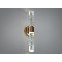 Дизайнерське світлодіодне бра у вітальню, 5W, золото Diasha F2143