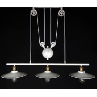 Люстра в стиле лофт Linisoln 9016/3 WH+GD