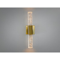 Вишуканий настінний світлодіодний світильник в зал, 6Вт, золото Diasha F3068GD