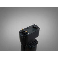 Поворотний трековий LED світильник 30 Вт чорний Diasha PPF-KJJ-10W-BK