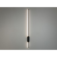 Настінний світильник Line чорний мінімалістичний дизайн Diasha 7099/1000BK