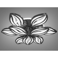 Люстра под потолок в зал с пультом управления 165W Diasha 8092/6+3BHRLED3colordimmer