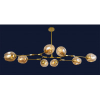 Люстра молекула Levistella 752L7731-8 GD+BR